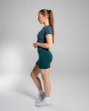 Softcurve Tee - Dark Teal - Unmatched Supply-Women's Short Sleeve Tee