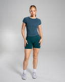 Softcurve Tee - Dark Teal - Unmatched Supply-Women's Short Sleeve Tee