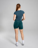 Softcurve Tee - Dark Teal - Unmatched Supply-Women's Short Sleeve Tee