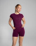 Softcurve Tee - Mulberry - Unmatched Supply-Women's Short Sleeve Tee