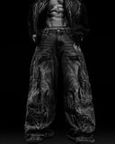 Soul Decay Oversized Distressed Denim Jeans [ALLOY WASHED] - Unmatched Supply-Breathedivinity