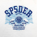 Sp5der Cross Country Slub Tee White - Unmatched Kicks - Sp5der