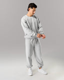 Staple Crewneck - Heather Grey - Unmatched Kicks - Alphalete
