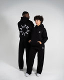 Staple Emblem Fleece Hoodie - Black - Unmatched Supply-Unisex Fleece Hoodie