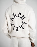 Staple Emblem Fleece Hoodie - Oatmeal - Unmatched Supply-Unisex Fleece Hoodie