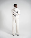 Staple Emblem Fleece Hoodie - Oatmeal - Unmatched Supply-Unisex Fleece Hoodie