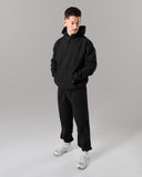 Staple Hoodie - Black - Unmatched Supply-Women's Fleece Hoodie