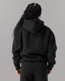 Staple Hoodie - Black - Unmatched Supply-Women's Fleece Hoodie