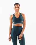 Stratus Bra - Midnight - Unmatched Supply-Women's Seamless V Neck Bra