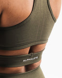 Stratus Bra - Oak - Unmatched Supply-Women's Seamless V Neck Bra