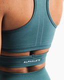 Stratus Bra - Ocean - Unmatched Supply-Women's Seamless V Neck Bra