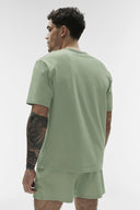 Street Essential Tee Dune Grass - Unmatched Kicks-ALO