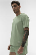 Street Essential Tee Dune Grass - Unmatched Kicks-ALO