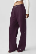 Suit Up Trouser (Regular) Rich Bordeaux - Unmatched Supply-ALO