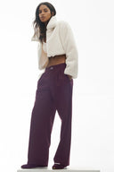 Suit Up Trouser (Regular) Rich Bordeaux - Unmatched Supply-ALO