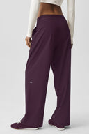 Suit Up Trouser (Regular) Rich Bordeaux - Unmatched Supply-ALO