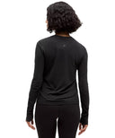 Swiftly Wool Long - Sleeve Shirt Waist Length Black/Black - Unmatched Kicks - LULULEMON
