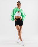 Taft Arrival Jacket - Aurora - Unmatched Supply-Women's Nylon Cropped Jacket