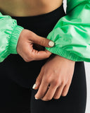Taft Arrival Jacket - Aurora - Unmatched Supply-Women's Nylon Cropped Jacket