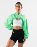 Taft Arrival Jacket - Aurora - Unmatched Supply-Women's Nylon Cropped Jacket