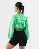 Taft Arrival Jacket - Aurora - Unmatched Supply-Women's Nylon Cropped Jacket