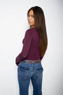 Teardrop Neckline T-shirt - Unmatched Supply-SUBDUED