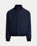 The Barrett Linen Herringbone Jacket Refined Navy - Unmatched Kicks-ralph lauren