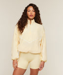 Track Jacket regular Butter Yellow - Unmatched Supply-GYMSHARK
