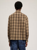 Tree Logo Check Loose Overshirt - Unmatched Kicks - Palm Angeles