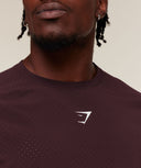 Ultra Light Performance T-Shirt slim fit Cherry Purple - Unmatched Supply-GYMSHARK