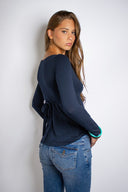 V-neck T-shirt - Unmatched Supply-SUBDUED