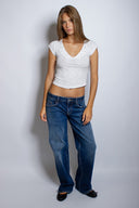 V-neck T-shirt - Unmatched Supply-SUBDUED