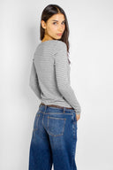 V-neck T-shirt - Unmatched Supply-SUBDUED
