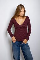 V-neck T-shirt - Unmatched Supply-SUBDUED