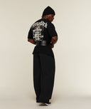 Vengeance Graphic T-Shirt oversized fit Black/Wash - Unmatched Supply-GYMSHARK