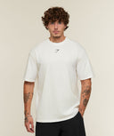 Vengeance Graphic T-Shirt oversized fit Soft White/Wash - Unmatched Supply-GYMSHARK