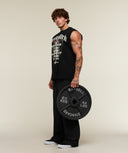 Vengeance Graphic Tank oversized fit Black/Wash - Unmatched Supply-GYMSHARK