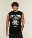 Vengeance Graphic Tank oversized fit Black/Wash - Unmatched Supply-GYMSHARK
