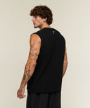 Vengeance Graphic Tank oversized fit Black/Wash - Unmatched Supply-GYMSHARK
