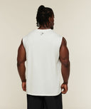Vengeance Graphic Tank oversized fit Soft White/Wash - Unmatched Supply-GYMSHARK
