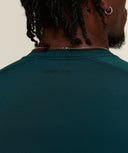 Vengeance Long Sleeve T-Shirt muscle fit Tactical Teal/Black - Unmatched Supply-GYMSHARK