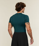 Vengeance T-Shirt muscle fit Tactical Teal/Black - Unmatched Supply-GYMSHARK