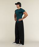Vengeance T-Shirt muscle fit Tactical Teal/Black - Unmatched Supply-GYMSHARK