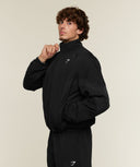 Vengeance Track Jacket oversized fit Black - Unmatched Supply-GYMSHARK