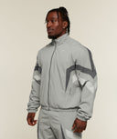 Vengeance Track Jacket oversized fit Smokey Grey/Light Grey/Dark Grey - Unmatched Supply-GYMSHARK