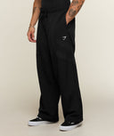Vengeance Track Pants oversized fit Black - Unmatched Supply-GYMSHARK