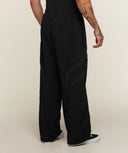Vengeance Track Pants oversized fit Black - Unmatched Supply-GYMSHARK