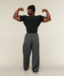 Vengeance Utility Pants oversized fit Dark Grey - Unmatched Supply-GYMSHARK