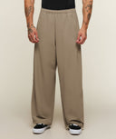 Vengeance Utility Pants oversized fit Lifestyle Brown - Unmatched Supply-GYMSHARK