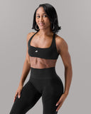Verge Bra - Black - Unmatched Supply-Women's Seamless Strappy Bra